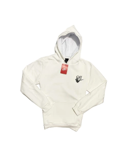 BUZO NK OFF WHITE BEAR CREMA - comprar online