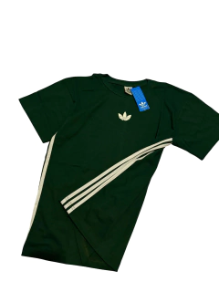 REMERA ADI MID VERDE OVERSIZE - comprar online