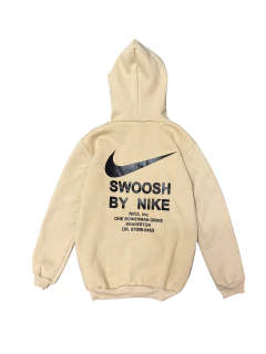 BUZO NK BY SWOOSH BEIGE - comprar online