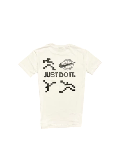 REMERA NK RUNNING WHITE