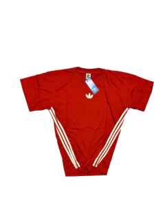 REMERA ADI MID ROJO OVERSIZE - comprar online