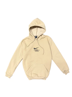 BUZO NK BY SWOOSH BEIGE en internet