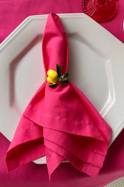 GUARDANAPO BÁSICO NEON ROSA