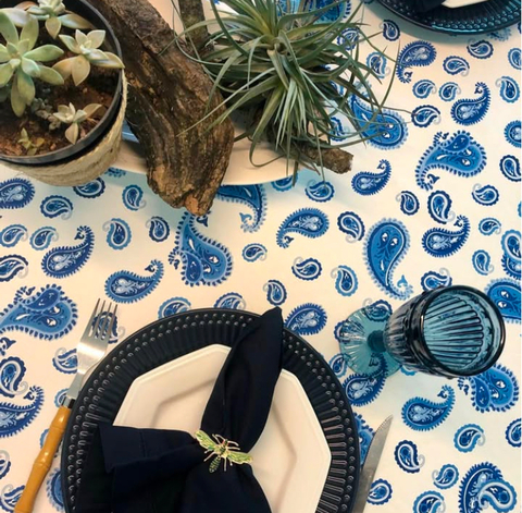 TRILHO BANDANA AZUL