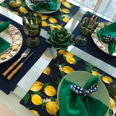 JOGO AMERICANO LIMÃO SICILIANO