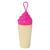 Estojo Silicone 1 Zíper Sorvete Tutti-Frutti BRW