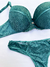Sigry 1933 - Conjunto de microfibra fantasía con detalle de puntilla - comprar online