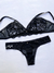 Belen 6080 - Conjunto de tul lycra con puntilla y dije lágrima - comprar online