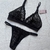 Trenda 160 - Conjunto Bralette con cint y Less regulable tul bordado - Vanego