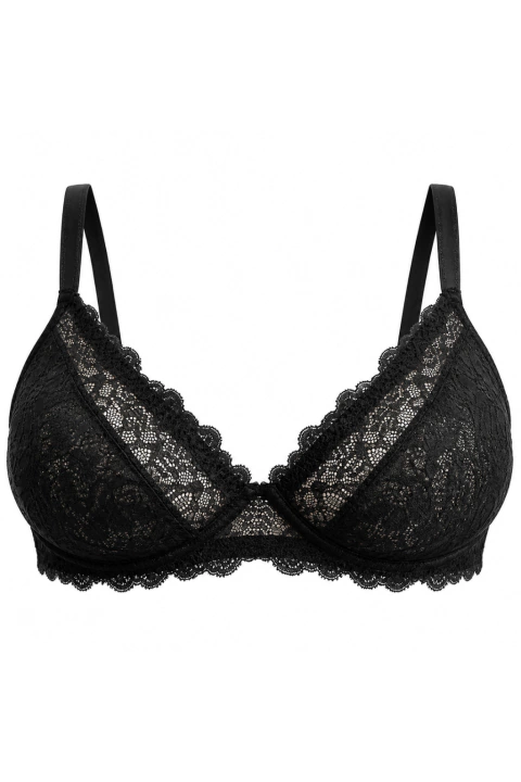 Top Sutiã Prazer Preto
