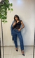 Body renda com manga curta Camila Preto