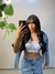 Conjunto Corset Lingerie sem bojo com aro Débora Branco na internet