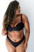 Imagem do Top Biquini Bojo com Aro Maldivas Preto