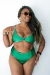 Calcinha Biquini Hot Pant Capri Verde Jade - loja online