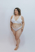 Conjunto Lingerie sem bojo com aro Liz branco