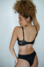 Conjunto Lingerie sem bojo com aro Serena Preto