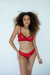 Conjunto Lingerie sem bojo com aro Serena Rubi