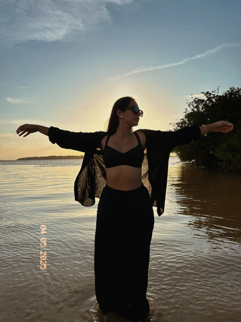 Camisa Linho Copacabana Preta - comprar online