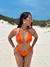 Top Cortininha Biquíni Laranja Páprica Caribe na internet