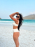 Calcinha Hot Pant Biquíni Branco Pérola Santorini na internet
