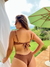 Top Aro Inteiro Biquíni Mocha Mousse Marrom Tulum na internet
