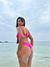 Top Aro Inteiro Biquíni Pink Tulum - loja online