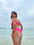 Conjunto Biquini Tulum Pink Top Aro e Calcinha Asa Deta - loja online
