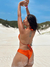 Top Cortininha Biquíni Laranja Páprica Caribe - comprar online