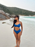 Calcinha Biquíni Santorini Hot Pant Azul Náutico