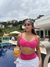 Top Aro Biquíni Pink Santorini
