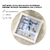 Quadro Menino Objetos de Maternidade - Modelo Nuvem - Nanu Memory - Presente Personalizado - Porta Retrato Personalizado - Quadro Personalizado