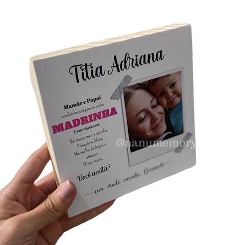 Foto de Mesa - Padrinhos Batismo