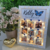 Porta Retrato Led Tema Personalizado Borboleta Azul
