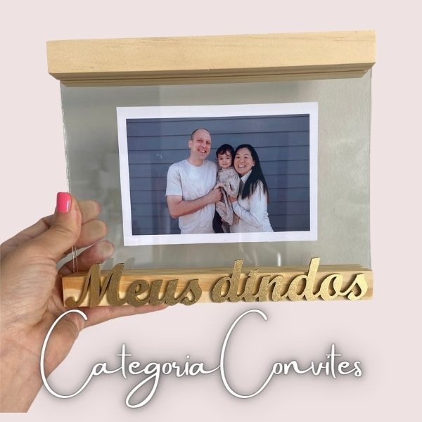 Banner de Nanu Memory - Presente Personalizado - Porta Retrato Personalizado - Quadro Personalizado