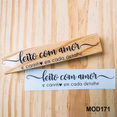 FEITO COM AMOR E CARINHO EM CADA DETALHE