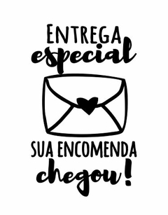 Entrega Especial Sua Encomenda Chegou