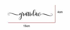 GRATIDÃO (GRANDE) - comprar online
