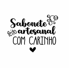 SABONETE ARTESANAL FEITO COM CARINHO