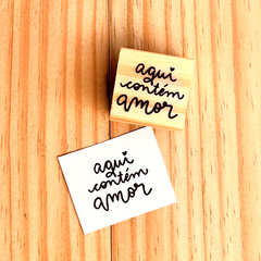 AQUI CONTÉM AMOR