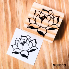 Carimbo Flor - comprar online