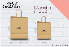 Carimbo Personalizado 6 x 2