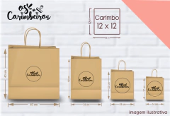 Carimbo Personalizado 12 x 12