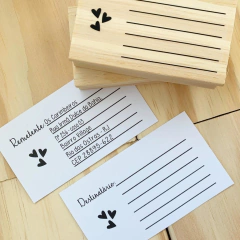 Kit Destinatário e Remetente (Cod 1100)