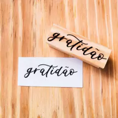 Carimbo Gratidão (Cod 1149)