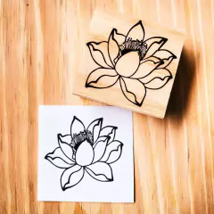 Carimbo Flor 6 (Cod 1167)