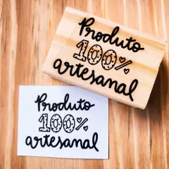 Carimbo Produto Artesanal (Cod 1176)