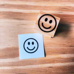 Carimbo Emoji Feliz