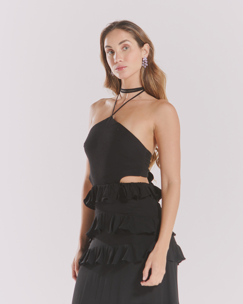 Vestido Ágatha - Preto - comprar online