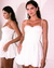 Vestido Tulipa - branco na internet