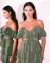 Vestido Diana - Verde militar na internet